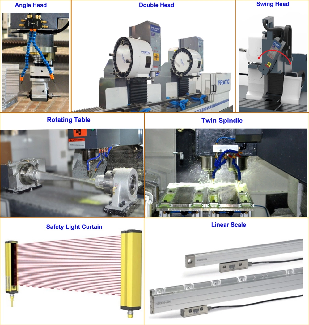 5 Axis Multi Side Processing Bridge Type CNC Mill Machine for Aluminum Steel Copper Plate Parts EV Battery Tray